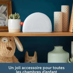 Fisher Price - Máquina de som acalma e ilumina o arco-íris com luzes