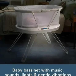 Fisher-Price - Berço Luminoso, Branco
