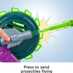 Fisher-Price - Imaginext Dc Super Friends Lex Luther Veículo de Serra Giratória