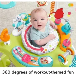 Fisher-Price - Jumperoo dobrável divertido de fitness
