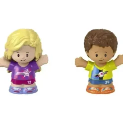 Fisher-Price - Little People, Girl And Boy Soccer Players