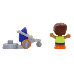 Fisher-Price - Little People, Dad And Stroller Set