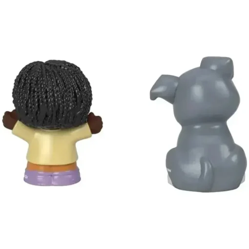 Fisher-Price - Little People, Girl And Grey Dog