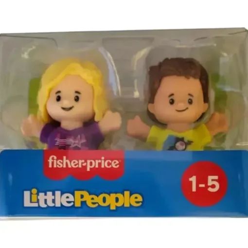 Fisher-Price - Little People, Girl And Boy Soccer Players