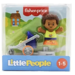 Fisher-Price - Little People, Dad And Stroller Set