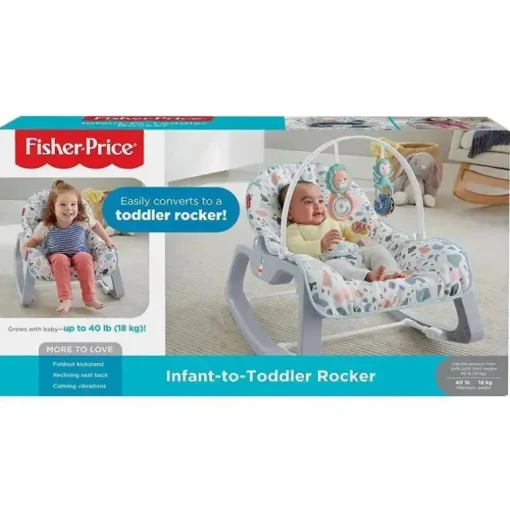 Fisher-Price Infant-to-Toddler Rocker, Pebbles