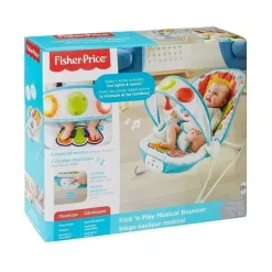 Fisher-Price Kick'n Play Musical Bouncer - Lion