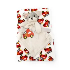 Forever Baby cobertor de musselina para cachorro de bombeiros