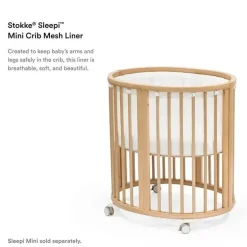 Forro de malha Stokke - Sleepi Mini, branco