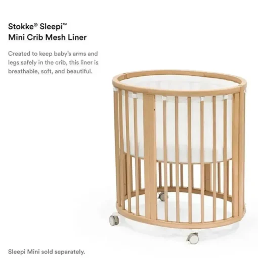 Forro de malha Stokke - Sleepi Mini, branco