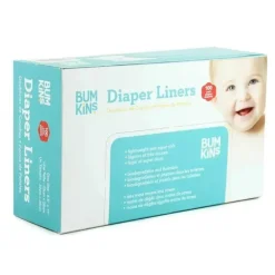 Forros de fraldas laváveis ​​Bumkins, 100 contagem
