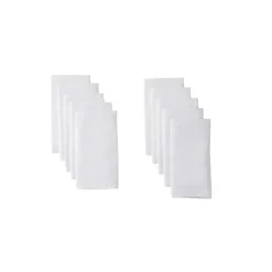 Fraldas de pano branco pré-dobradas Gerber com 10 pacotes