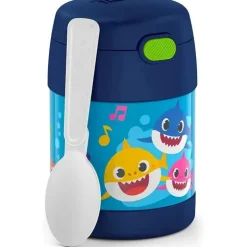Frasco de comida Thermos Funtainer 10 onças, bebê tubarão