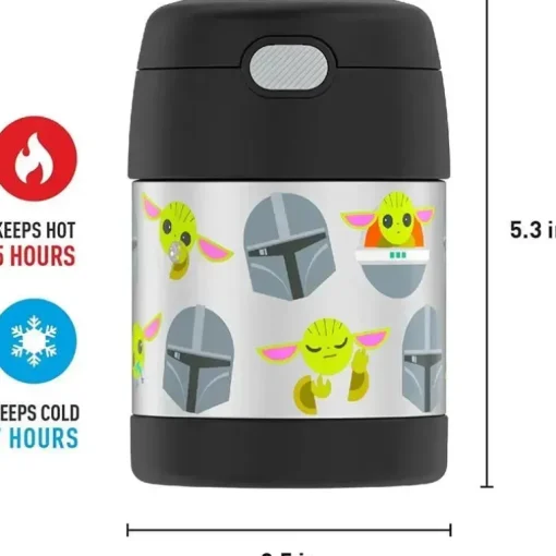 Frasco de comida Thermos Funtainer 10 oz, Mandaloriano