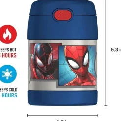 Frasco de comida Thermos Funtainer 10 Oz, Homem-Aranha