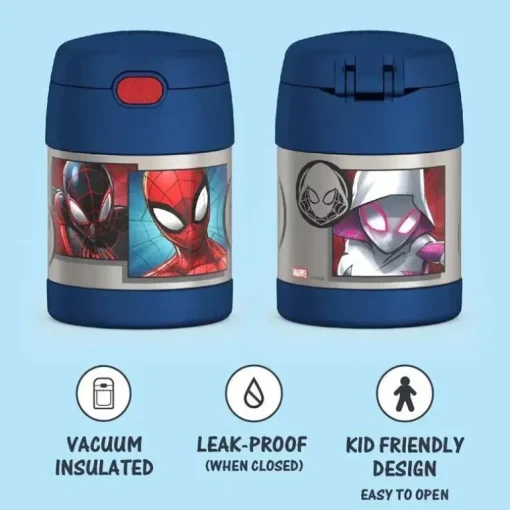 Frasco de comida Thermos Funtainer 10 Oz, Homem-Aranha