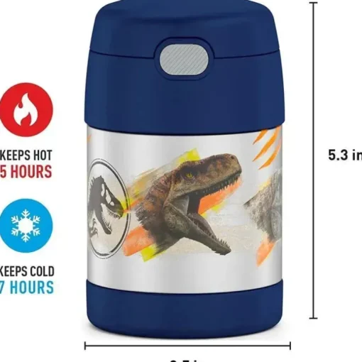 Frasco de comida Thermos Funtainer 10 Oz, Jurassic World
