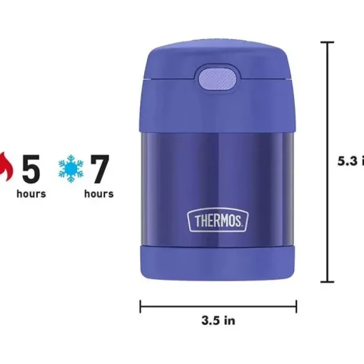 Frasco de comida Thermos Funtainer 10 onças, roxo