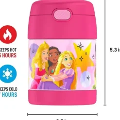Frasco de comida Thermos Funtainer 10 onças, princesa