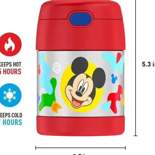 Frasco de comida Thermos Funtainer 10 onças, Mickey pré-escolar