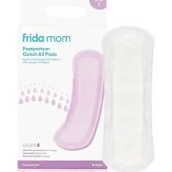 Frida Baby - Almofadas pós-parto Frida Mom, almofadas maxi para cuidados femininos à prova de vazamentos, 6 camadas de proteção, 18 quilates