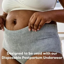Frida Baby - Almofadas pós-parto Frida Mom, almofadas maxi para cuidados femininos à prova de vazamentos, 6 camadas de proteção, 18 quilates