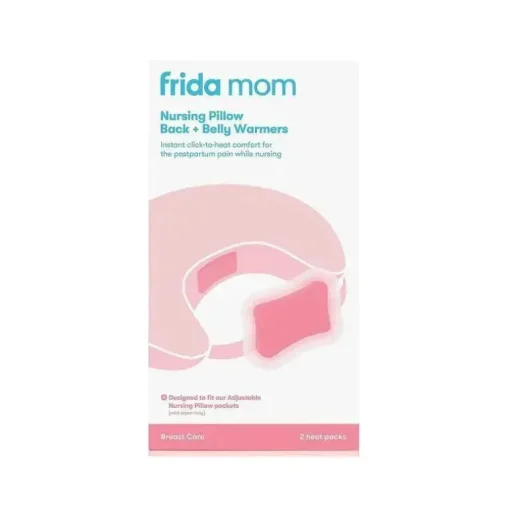 Frida Mom - Almofada de amamentação nas costas + aquecedores de barriga
