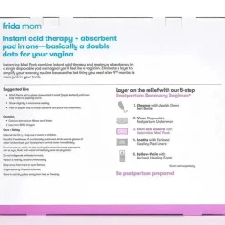 Frida Mom - Almofadas de gelo perineal absorventes pós-parto