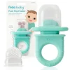 Fridababy - Alimentador Push Pop, Alimentador de Frutas para Bebês, 1 Contagem, Azul-petróleo