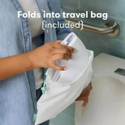 Fridababy - Assento penico dobrável para vaso sanitário, assento penico dobrável para viagem para criança