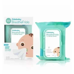 Fridababy - 30Ct BreatheFrida Nose &amp; Chest Vapor Wipes