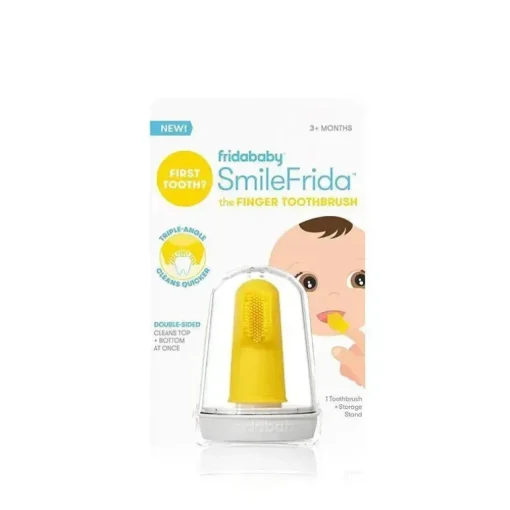 Fridababy - Escova de dentes manual SmileFrida Fingerbrush