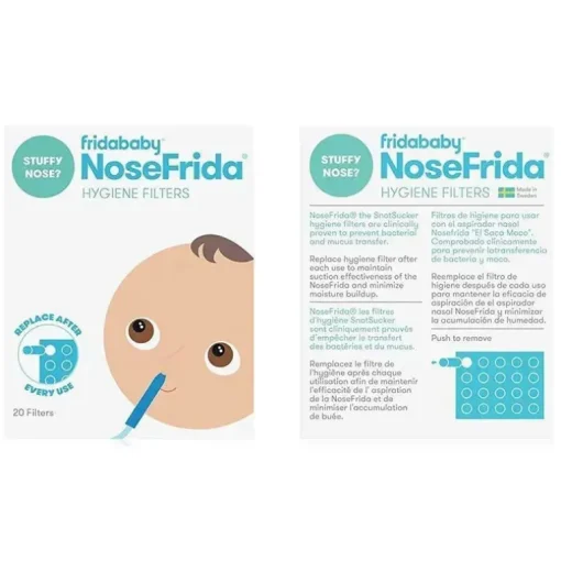 Fridababy - Filtros de higiene NoseFrida de 20 quilates