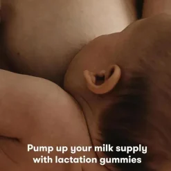 Fridababy - gomas pós-parto para mães para lactação, suplemento mastigável, contagem de 60