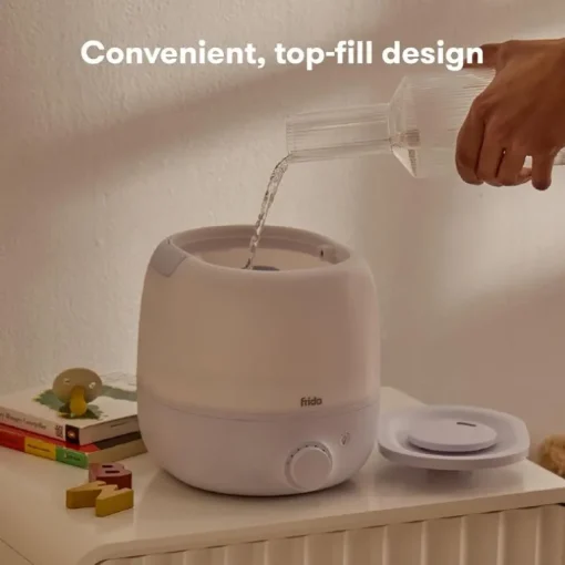 Fridababy - 3-in-1 Cool Mist Humidifier for Large Rooms, Essential Oil Diffuser