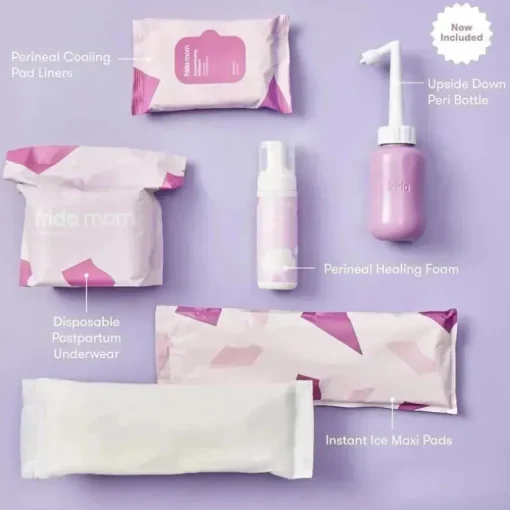 Fridababy - Kit básico de recuperação pós-parto para mamãe, conjunto de presente de 11 unidades
