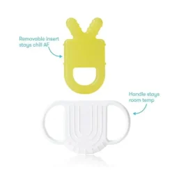 Fridababy - Mordedor de silicone não muito frio para segurar 2Pk