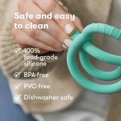 FridaBaby - mordedor Get-A-Grip, azul-petróleo vibrante