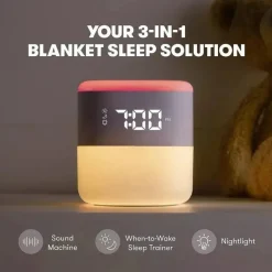 Fridababy - Máquina de Som 3 em 1 + Relógio Quando Acordar + Luz Noturna