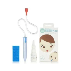 Fridababy - Nariz Frida Snotsucker Saline Kit