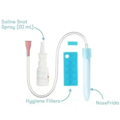 Fridababy - Nariz Frida Snotsucker Saline Kit