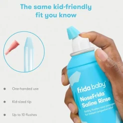 Fridababy - Nosefrida Saline Rinse, Instant Congestion Relief & Allergy Relief