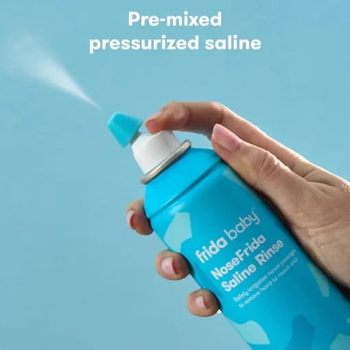 Fridababy - Nosefrida Saline Rinse, Instant Congestion Relief & Allergy Relief