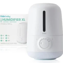 Fridababy - Umidificador XL Cool Mist 3 em 1 para salas grandes + difusor, luz noturna