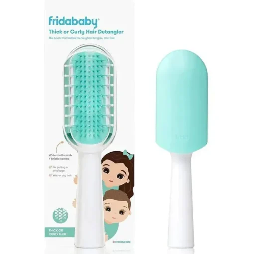 Fridababy criança desembaraçador de cabelo grosso ou encaracolado