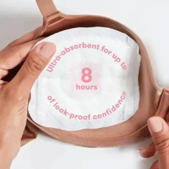 FridaMom - absorventes de enfermagem descartáveis ​​secos para todo o dia 60Ct