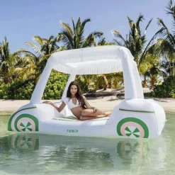Funboy - Carro de golfe gigante inflável de luxo para piscina