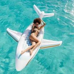 Funboy - Flutuador inflável gigante para piscina de avião a jato particular de luxo