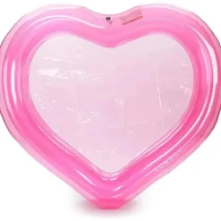 Funboy - piscina infantil inflável gigante de luxo com coração rosa claro