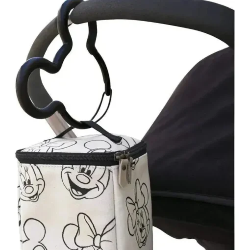 Gancho Petúnia Mickey Mouse - Preto